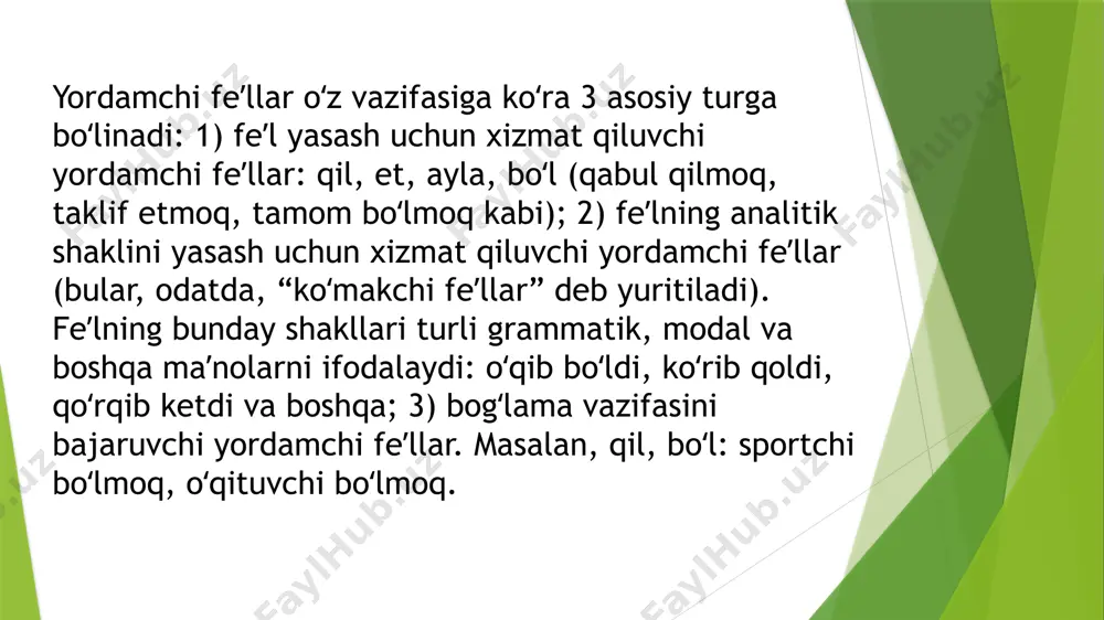 fe‘l so‘z turkumi - Page 5