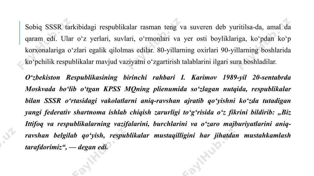 sovet imperiyasining tanazzulga yuz tutishi - Page 5