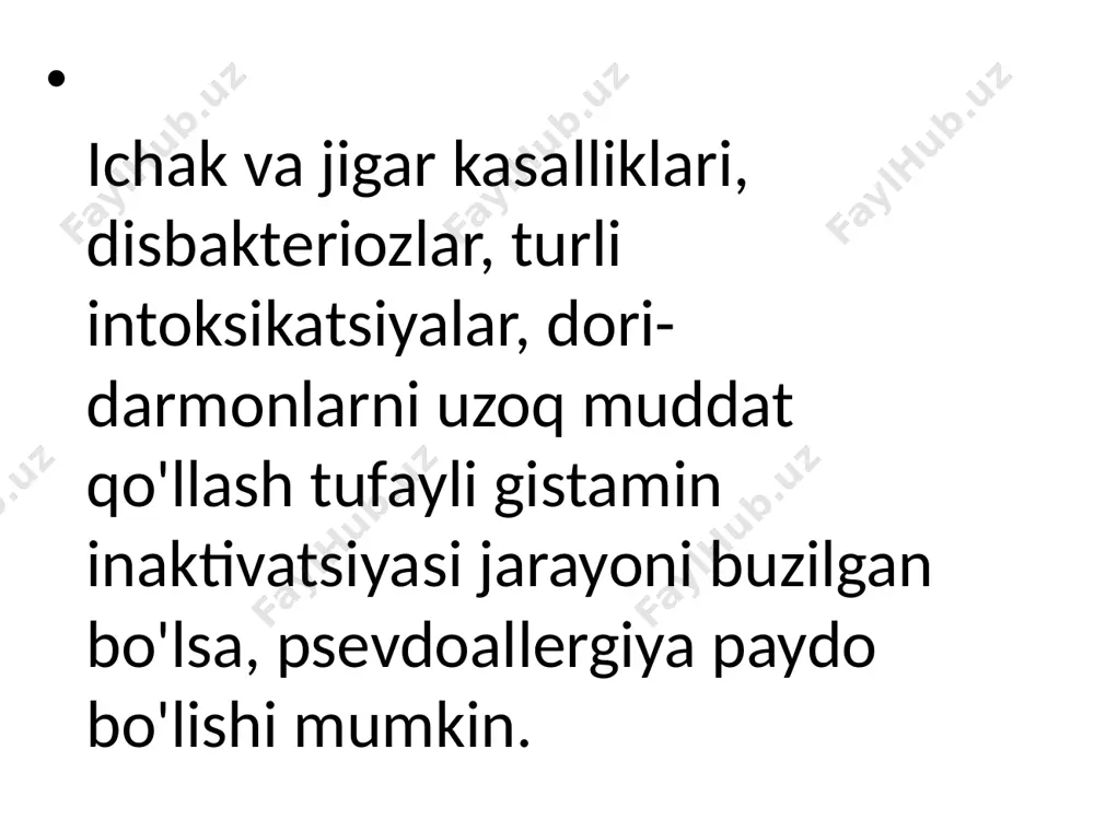psevdoallergiya. atipik kasalliklar haqida tushuncha - Page 5