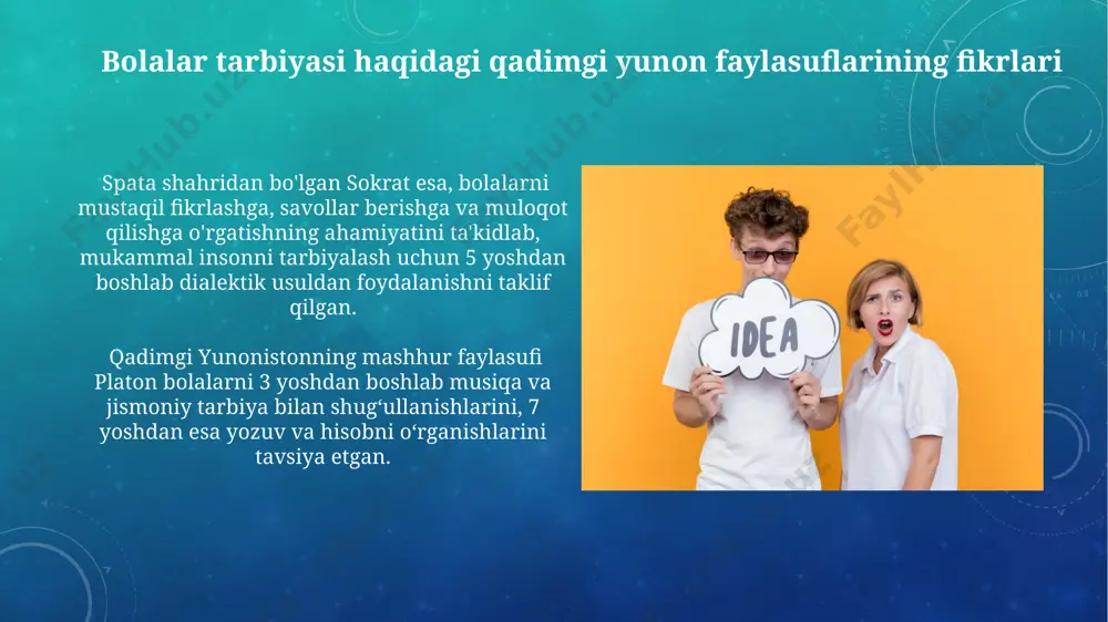 bola tarbiyasi haqida mutafakkirlar fikrlari - Page 4