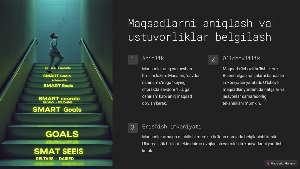 maqsad qo‘yish va ehtiyojlarni baholash - Page 3