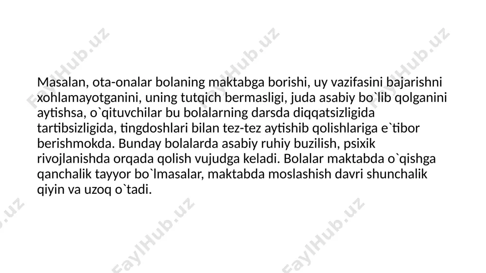 kichik yoshdagi bolaning maktabga moslashish muammosi - Page 5