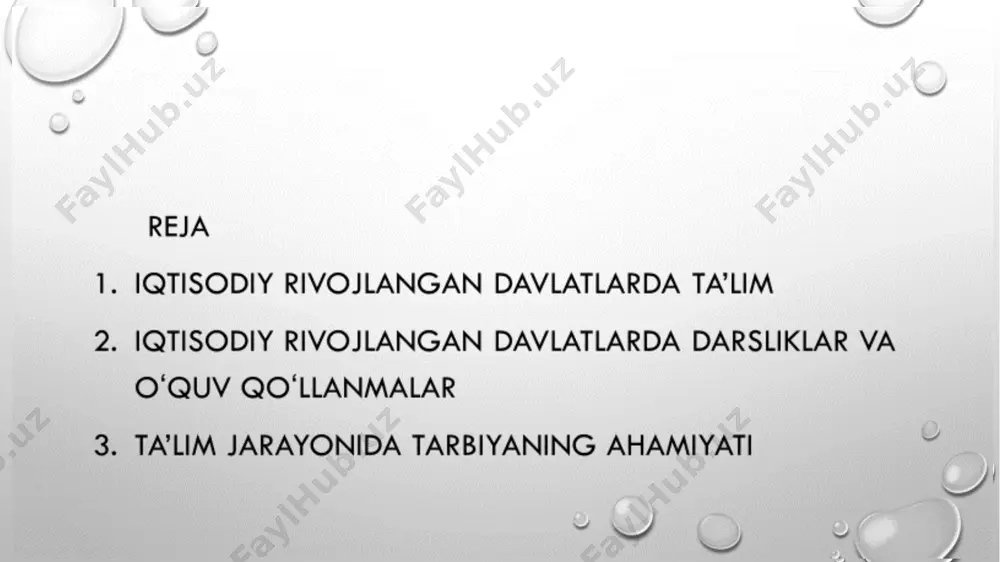 iqtisodiy rivojlanishda davlatlarda ta'lim tizimi - Page 2