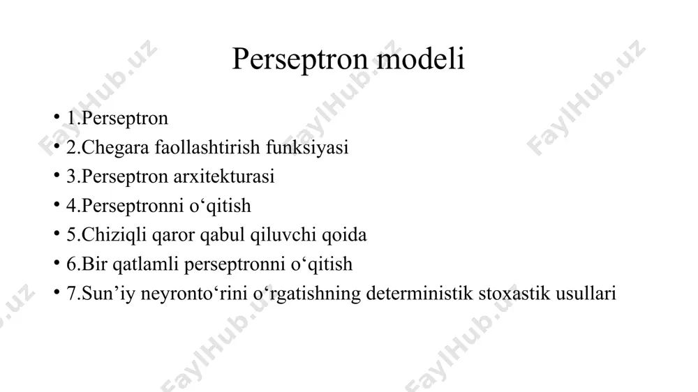 perseptron modeli - Page 2