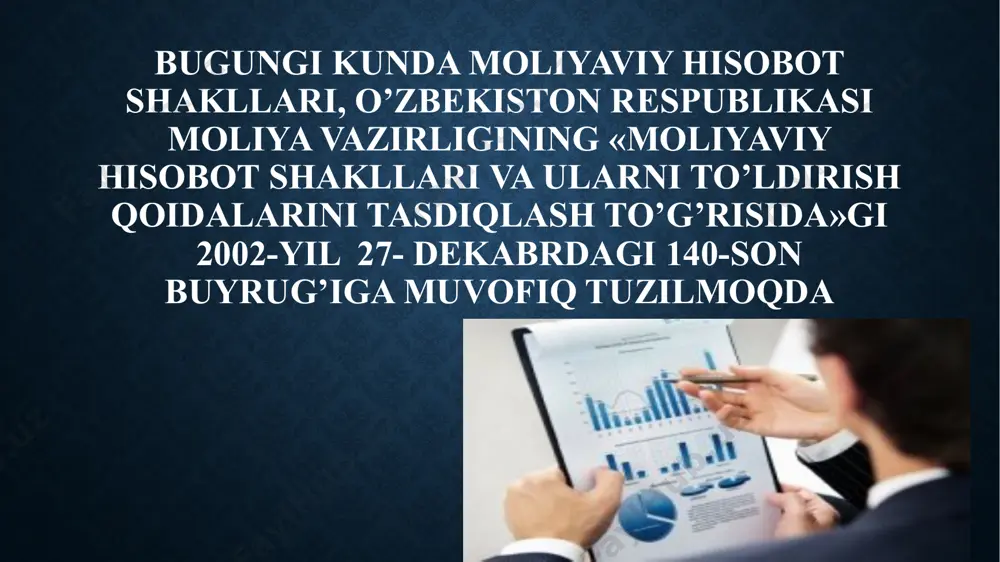 chorak va yillik moliyaviy hisobot - Page 4