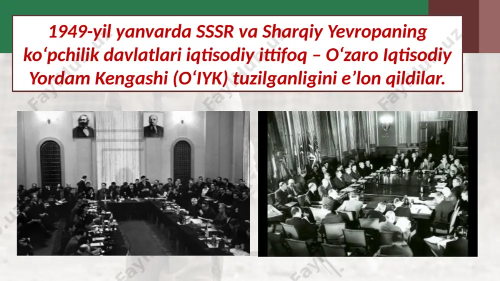 ikkinchi jahon urushidan keyingi xalqaro munosabatlar «sovuq urush»ning boshlanishi 10- sinf - Page 5