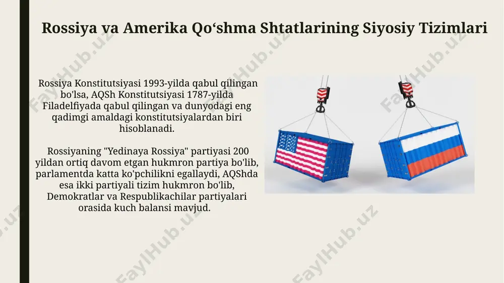 rossiya va amerika qoʻshma shtatlari: siyosiy tizimlarning taqqoslashi - Page 3