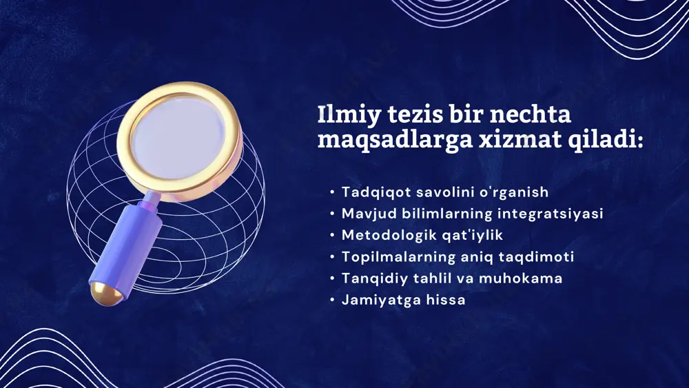 ilmiy tezis yozish va tayyorlash tartibi - Page 5
