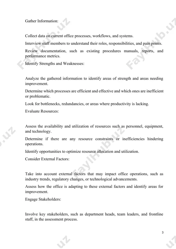latory requirements governing the organization's operations. ensure that procedures are compliant with relevant laws, industry standards, and internal policies. prioritization: identification of priorities: identify key objectives, goals, and tasks that align with the organization's strategic priorities. clearly define what needs to be accomplished and why it is important. urgency vs. importance: distinguish between tasks that are urgent and those that are important. prioritize tasks based on their urgency and importance to allocate time and resources effectively. critical path analysis: use critical path analysis to identify the sequence of tasks that must be completed to achieve project objectives within the shortest possible time frame. this helps in identifying bottlenecks and allocating resources accordingly. resource allocation: allocate resources (such as time, manpower, and budget) based on the priority of tasks. focus resources on high-priority activities that contribute most directly to organizational goals and objectives. flexibility: be flexible in adjusting priorities as needed …