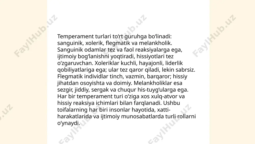 temperament haqida hozirgi zamon nazariyalari - Page 5