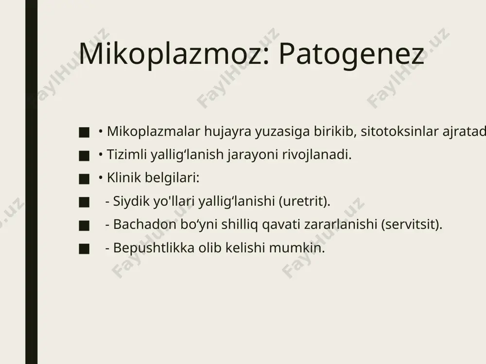 teri-tanosil infeksiyalari: mikoplazmoz va trixomonoz - Page 4