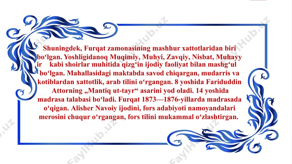zokirjon furqat hayoti va ijodi - Page 4