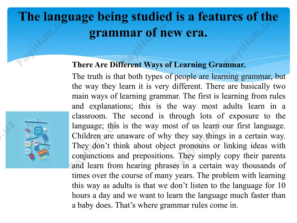 . ask yourself if learning this rule in depth is the most important thing you can do to get closer to your goal. unless you are quite advanced, or if your goal is passing an exam on this rule, it probably isn’t. the language being studied is a features of the grammar of new era. image2.png image3.jpeg image4.jpeg