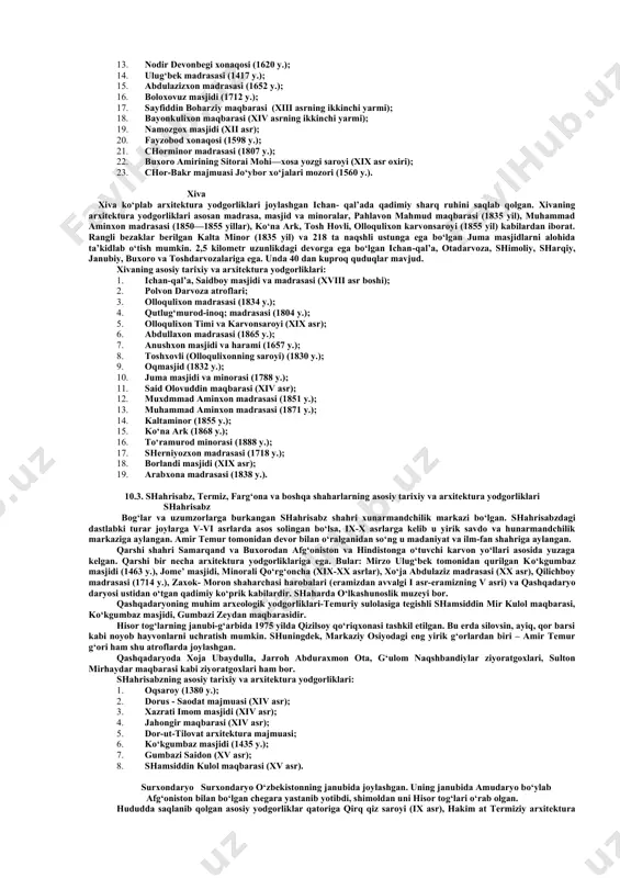 yo jamoatchiligining diqqat-e’tiborini o‘ziga qaratib kelayotgan «sayqali ro‘yi zamindir». so‘g‘diyona va turon davlatlarining ulug‘vor an’analari, dunyoviy sivilizatsiyaning eng muhim bosqichlari «er yuzining yorqin nuqtasi» bo‘lgan bu shaharning tarixi va madaniyati bilan uzviy bog‘liqdir. dunyoning e’tiborli sarmoyadorlari, rivojlangan mamlakatlarning mashhur tijoratchi va bankirlari, xalqaro tashkilot rahbarlari, iqtisodchi va siyosatchilari, san’ashunoslarining nigohi bugun samarqandga qaratilganligi bejiz emas. bu esa samarqand o‘zbekistonning yirik , fan va madaniyat markazi sifatidagi mavqei tobora oshib borayotganidan, mamlakatning gullab-yashnashi va ravnaqi uchun muhim hissa qo‘shayotganidan dalolat beradi. jahon bankining prezidenti jeyms d.uolfenson samarqandga tashrif buyurganida «keyingi 40 yil davomida men kariyb butun dunyoni kezib chiqdim, biroq, samarqanddek shaharni hech joyda ko‘rmadim», deb o‘z qalb so‘zlarini aytgan edi. amerikadan kelgan sayyohlarning fikricha, «dunyoda bittagina parij va bittagina samarqand mavjud». ommaviy fransuz jurnallaridan birining e’tirof etishicha: «samarqand tasavvurni junbo‘shga keltiradigan shahar bo‘lib borayapti. ko‘zingizni yumib muloyim ohangda «samarqand» so‘zini talaffuz qilsangiz, xuddi ertaklardagidek tasavvuringizda go‘zal va sehrli manzaralar oqimi …