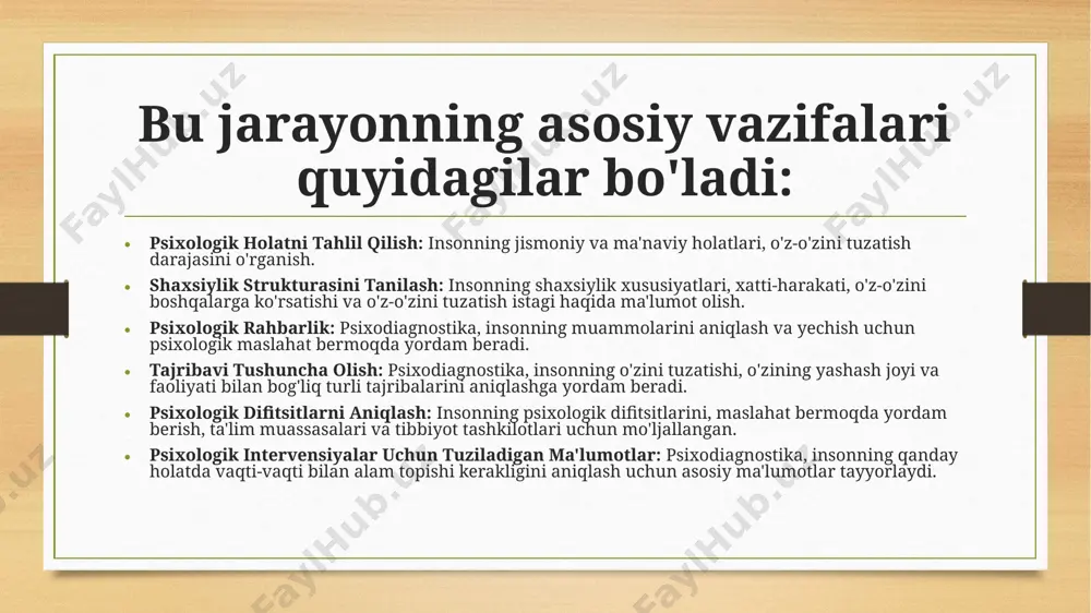 psixodiagnostika. ekspremental psixalogik tatqiqotlar o'tkazish - Page 5