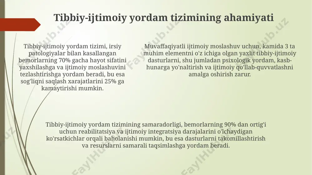 irsiy patologiyali bemorlarni sosial adaptatsiyasi - Page 5