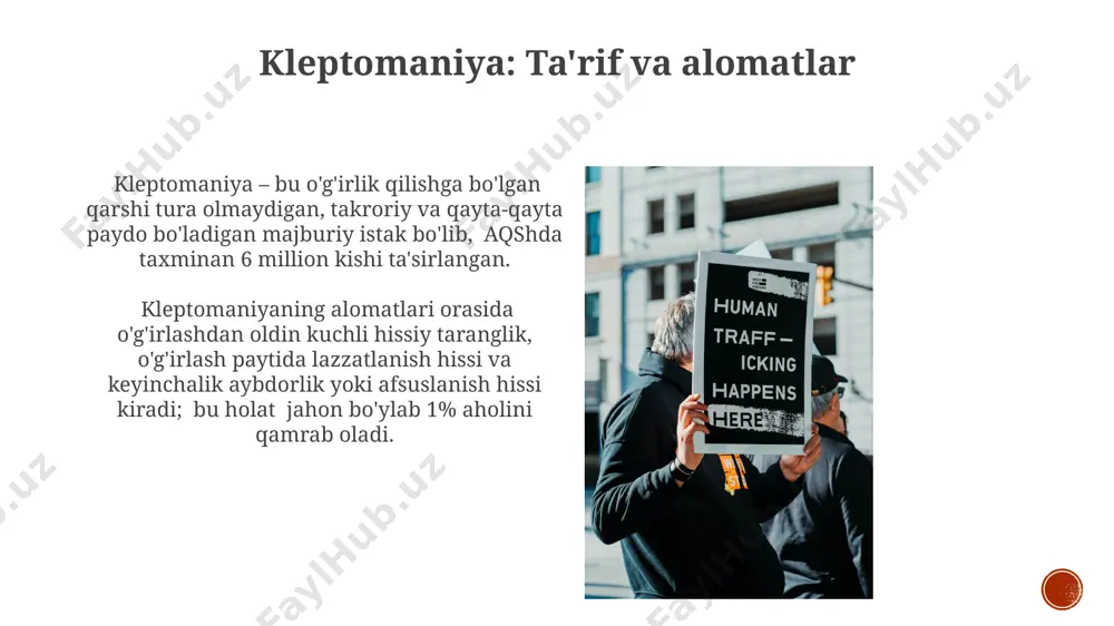 kleptomaniya deviant xulq atvor koʻrinishi sifatida - Page 4