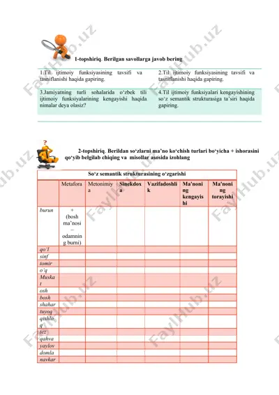 ijtimoiy funksiyalar — DOCX
