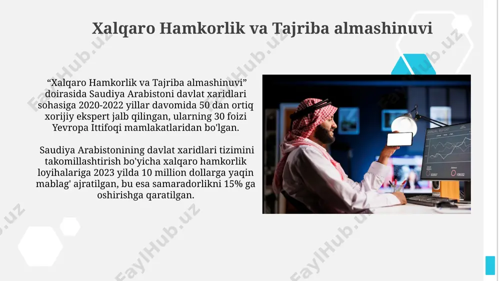 saudiya arabistoni davlat xaridlari sohasi - Page 5