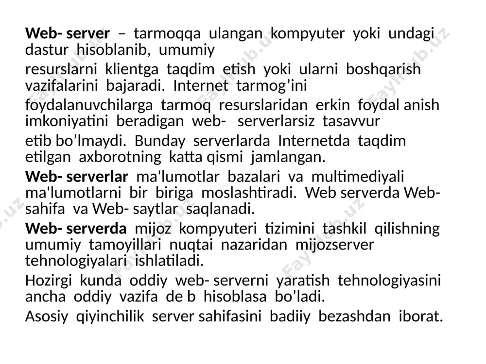 2-ma'ruza. web-dasturlash faniga kirish - Page 5