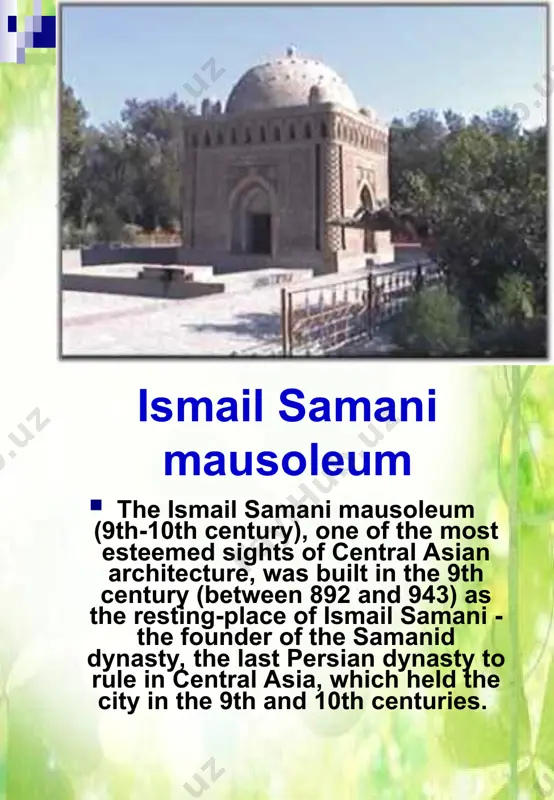 famous monuments of bukhara - Page 5