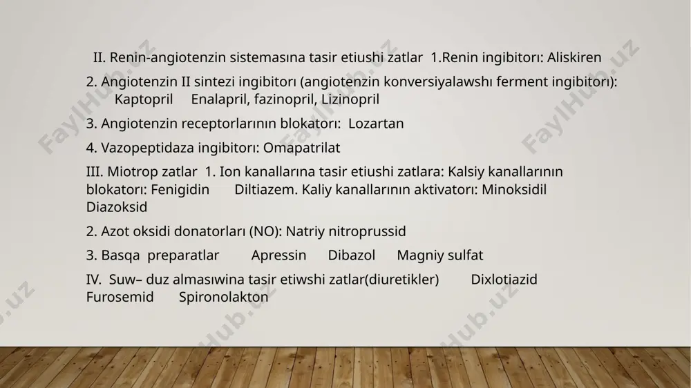 gipotenziv da’rilik zatlar klassifikaciyasi - Page 5