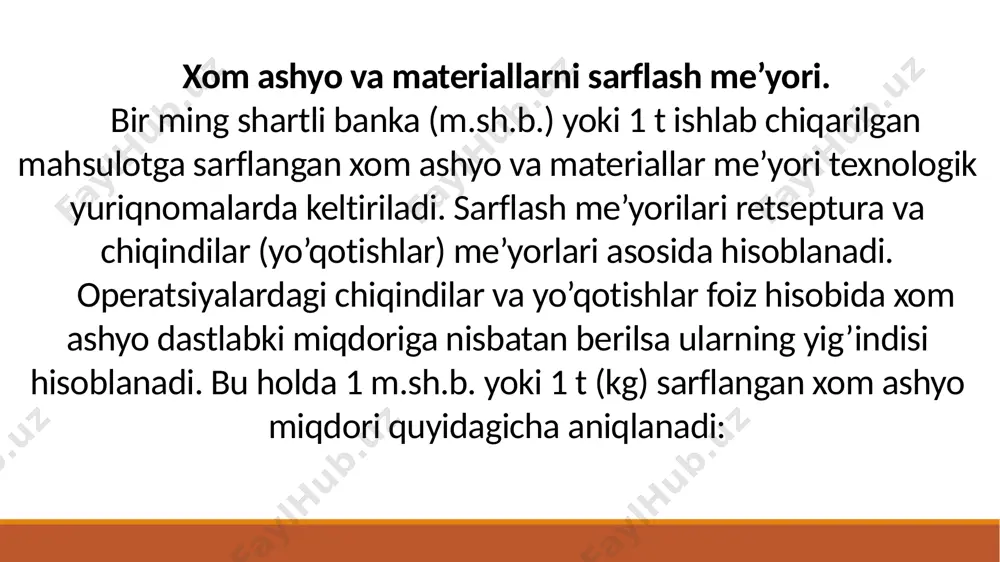 xom ashyo hisobi. xom ashyoni korxonaga olib kelish grafigi - Page 4