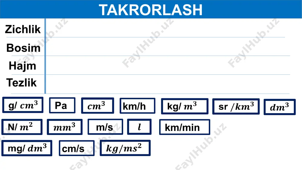 fizika mavzulari bo'yicha takrorlash - Page 4