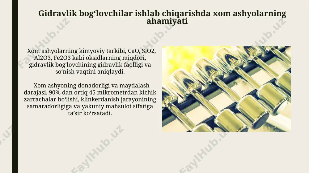 gidravlik bog'lovchi moddalar xomashyosi - Page 4