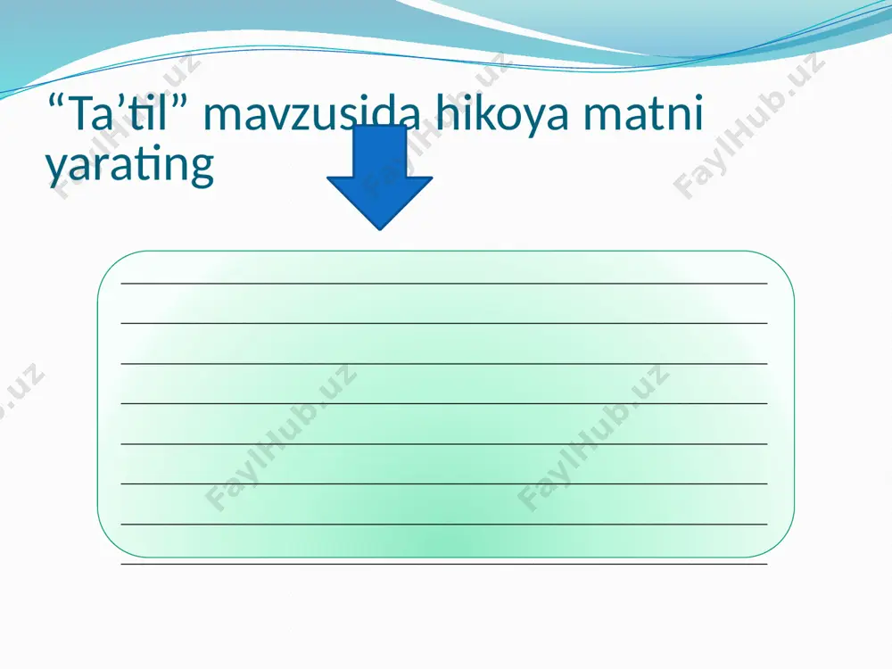 ta’til mavzusida hikoya matni - Page 3