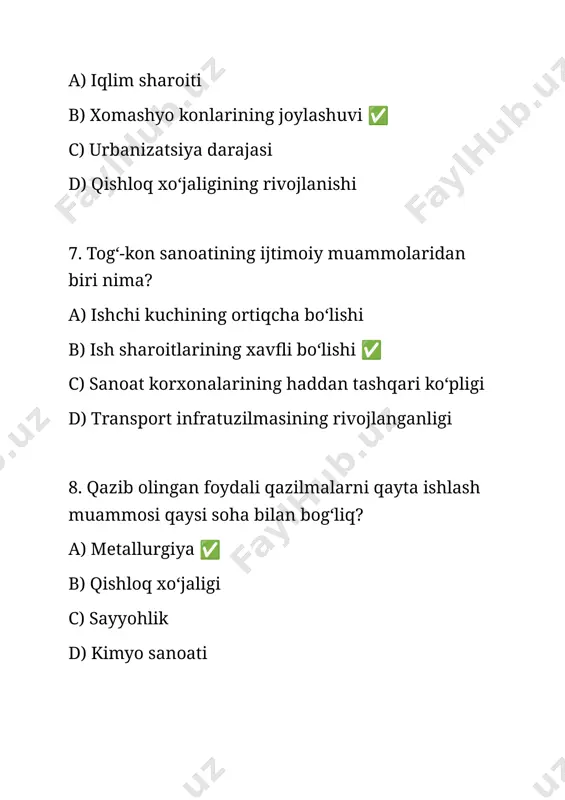 ? a) yangi xavfsizlik texnologiyalarini joriy etish ✅ b) ishchilarning sonini kamaytirish c) ish vaqti uzaytirilishi d) ishchilarning malakasiz bo‘lishi