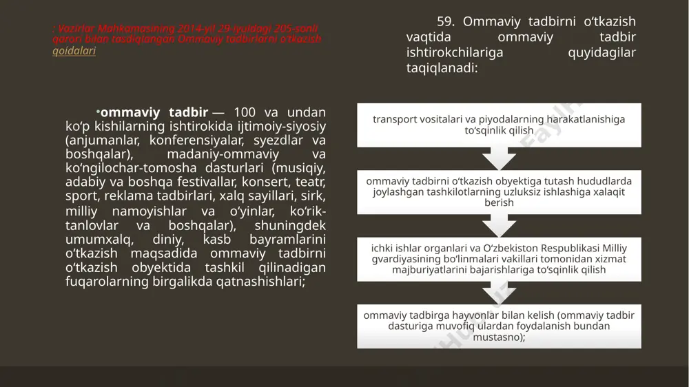 o‘zbekiston respublikasining ma’muriy javobgarlik to‘g‘risidagi kodeksi - Page 5