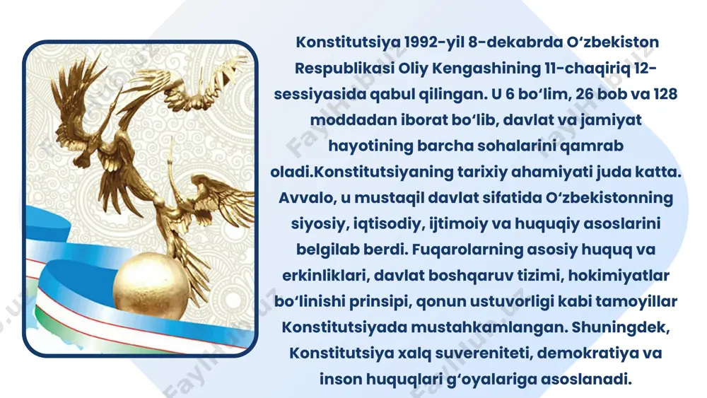 o‘zbekistonning eng yangi tarixi fanidan taqdimot - Page 5