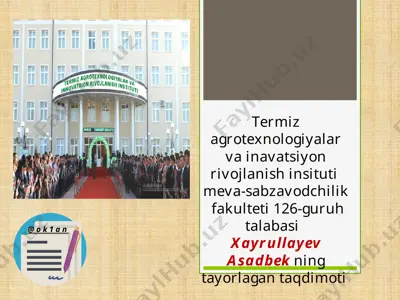 gulxayridoshlar (malvaceae) — PPTX