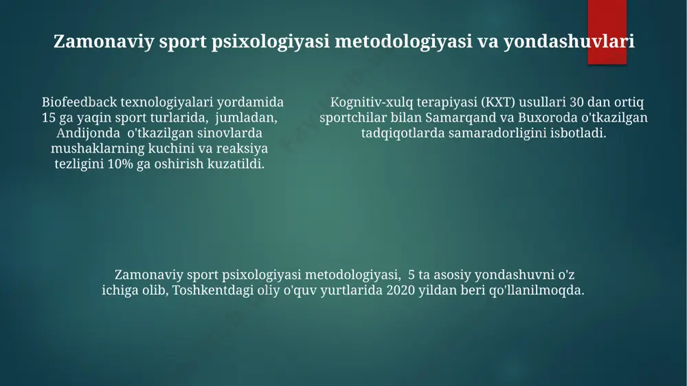 o'zbekistonda sport psixologiyasining shakllanishi - Page 5