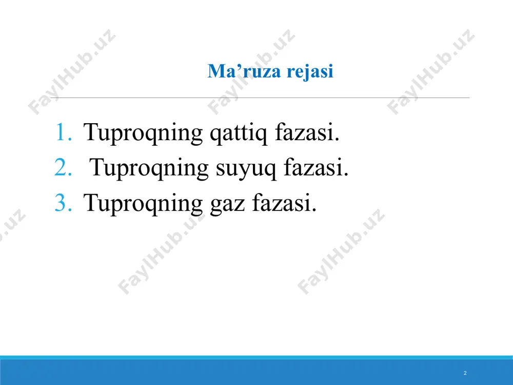 ylantiradi, bu yerda ko'pincha organizmlarning rivojlanishi uchun zarur bo'lgan mineral elementlar etishmaydi, birinchi navbatda fosfor va temir. tuproqda ular doimo qattiq yuzada mavjud. tuproqdagi mikroblar asosan qattiq faza yuzasida joylashgan. ushbu hodisa hujayralarning yopishishi (adsorbsiya, immobilizatsiya) deb ataladi. 1 – твердая фаза, 2 – живая фаза, 3 – жидкая фаза, 4 – газовая 6 u tuproq mikroorganizmlari ekologiyasida asosiy ro`l o'ynaydi. yopishish tufayli hujayralar tuproq qatlamida saqlanib qoladi va yer osti suvlariga yuvilmaydi, ildizlar va qattiq ozuqaviy substratlar (tsellyuloza, lignin, xitin) yuzasida qoladi.. 7 tuproqdagi hujayralarning 80-90% odatda yopishgan holatda bo'ladi. ko'pgina erkin suzuvchi hujayralar tuproq eritmasida tuproqqa oson eruvchan ozuqa moddalari (qandlar, organik kislotalar) kiritilgandan keyingina paydo bo'ladi, ammo har bir mikroorganizm odatda biriktirilgan bosqichga ega bo'lib tuyuladi. 8 mikroorganizmlarning yopishishi mikroorganizmning xususiyatlariga, adsorbentning xususiyatlariga, u o'tkaziladigan suyuq muhit tarkibiga: ph, kationlarning kontsentratsiyasi va tabiatiga bog'liq. birinchi taxmin sifatida yopishgan hujayralar sonining tuproq zarralari yuzasi kattaligiga to'g'ridan-to'g'ri mutanosib bog'liqligi …