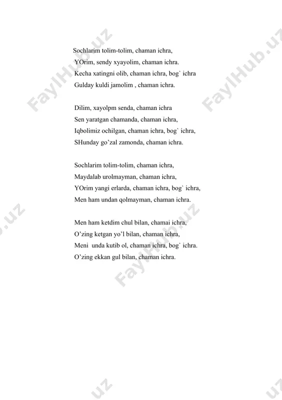 o’zbek xalq qo’shiqlari - Page 4