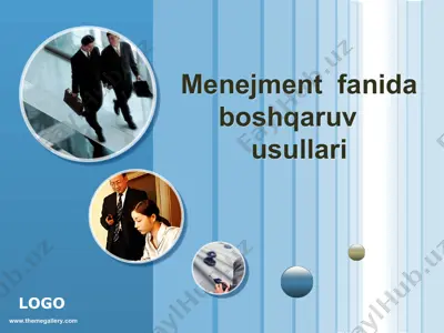 menejment fanida boshqaruvusullari — PPT