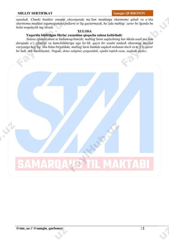 namunaviy esse - Page 2