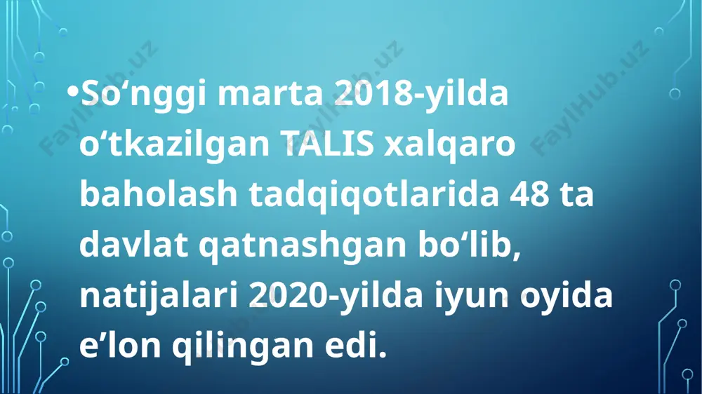talis (teaching and learning international survey) - Page 4