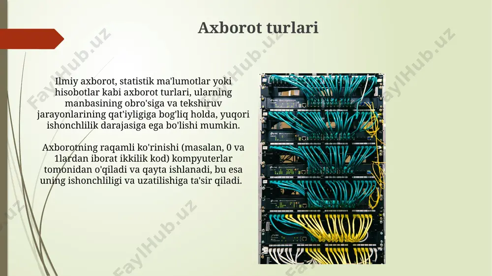 axborot turlari va ishonchliligi - Page 4