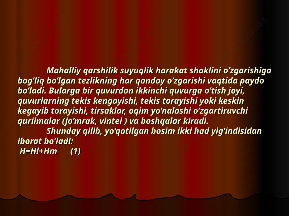 gidravlik ishqalanish koeffitsientini aniqlash - Page 4