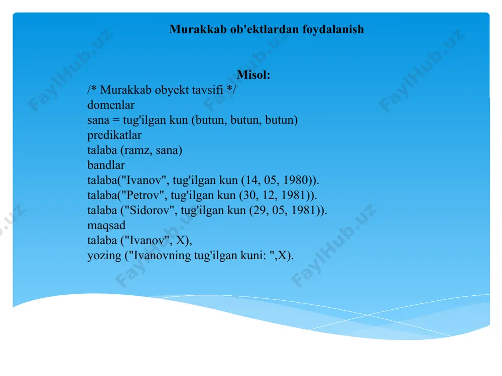 prologtilining asosiy tushunchalari va xulosalari - Page 3