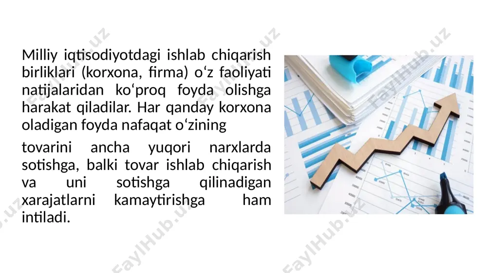 chiqarish xarajatlarini ikkiga bo‘lib o‘rganish mumkin: bevosita ishlab chiqarish xarajatlari va muomala xarajatlari. bevosita ishlab chiqarish xarajatlari faqat tovarni ishlab chiqarish bilan bog‘liq xarajatlarni o‘z ichiga olib, tovar birligi qiymatining faqat bir qismini tashkil qiladi. ishlab chiqarish xarajatlari tovar qiymatidan foyda miqdoriga kam bo‘ladi. muomala xarajatlari tushunchasi tovarlarni sotish jarayoni bilan bog‘liq bo‘lib, shu tovarlarni ishlab chiqaruvchidan iste’molchiga yetkazilguncha ketadigan sarflarga aytiladi. ular ikki guruhga bo‘linadi: qo‘shimcha muomala xarajatlari va sof muomala xarajatlari. tovarlarni o‘rash, qadoqlash, saralash, transportga ortish, tashish va saqlash xarajatlari qo‘shimcha muomala xarajatlari hisoblanadi. muomala xarajatlarining bu turlari ishlab chiqarish xarajatlarining davomi hisoblanib, tovar qiymatiga kiradi va uning qiymatini oshiradi. xarajatlar tovarlar sotilgandan keyin olingan pul tushumi summasidan qoplanadi. sof muomala xarajatlari tovarni sotish bilan bog‘liq bo‘lib, sotuvchilarning maoshi, marketing (iste’molchilar talabini o‘rganish), reklama va shu kabi xarajatlardan iborat bo‘ladi. sof muomala xarajatlari tovar qiymatini oshirmaydi va ishlab chiqarish jarayonida yaratilgan tovarni sotgandan keyin olingan foyda hisobidan …