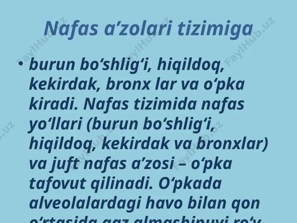 nafas a’zolari tizimi - Page 2