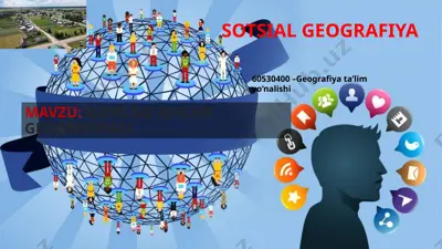qishloq joylar geografiyasi — PPTX