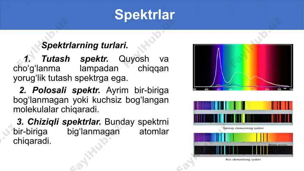 yorug‘lik dispersiyasi. spektral analiz - Page 5