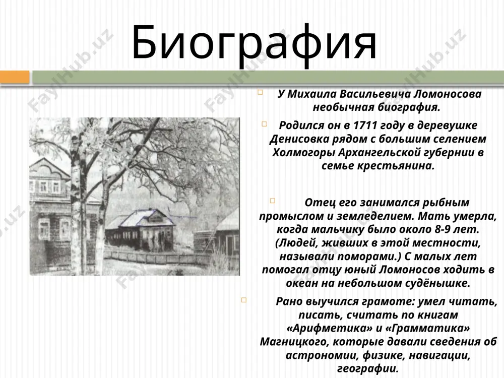 жизнь и творчество михаила васильевича ломоносова - Page 3