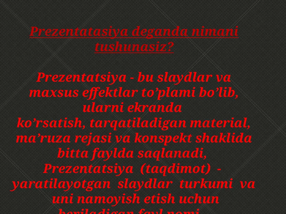 power point dasturlari yordamida disklarga ko’rgazmali qurollar tayyorlash - Page 4