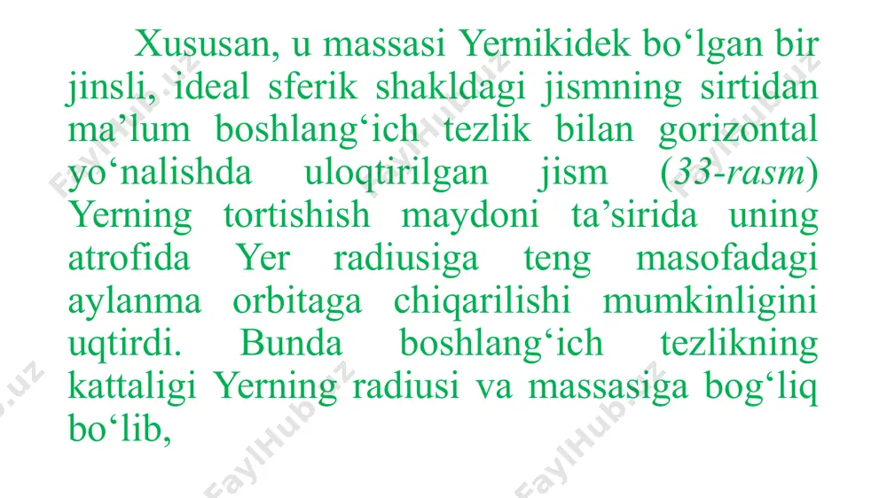 ing barchasining majmuyi birgalikda elektromagnit to‘lqinlar shkalasini tashkil etadi. bu shkaladagi eng qisqa to‘lqin uzunlikli nurlanishlar gamma- nurlar bo‘lib, eng uzuni esa radioto‘lqinlar deyiladi. ma’lumki, yer atmosferasi ko‘zga ko‘rinadigan elektromagnit (optik) nurlar, shuningdek, ko‘zga qisman ko‘rinadigan ultrabinafsha va infraqizil hamda radiodiapazonning millimetrli sohasidan to 10–20 metrli qismigacha bo‘lgan diapazondagi nurlar uchun shaffof isoblanadi. elektromagnit to‘lqinlarning qolgan barcha qismlari yer atmosferasining turli qatlamlarida kuchli yutilib, yer sirtigacha yetib kela olmaydi. fotografiya ixtiro qilinguniga qadar, faqat kuzatuvchining ko‘zi yoritgichlarning nurlanishini qayd qiluvchi yagona tabiiy qurilma bo‘lgan edi. nurlanishlarni qayd qiluvchi fotografik metod ishga tushgach, maxsus fotografik va fotoelektrik qurilmalar yordamida yer atmosferasida yutilib qolayotgan ultrabinafsha va infraqizil diapazonga tegishli bir qism nurlanishlarni ham qayd qilishning imkoni tug‘ildi. o‘tgan asrning 30–40-yillarida radiotexnikaning rivojlanishi sababli kosmik radionurlanish manbalari ochildi. natijada bizning koinot haqidagi bilimlarimizni kengaytiradigan astronomiyaning radioastronomiya bo‘limi ishga tushdi. xx asrning ikkinchi yarmida esa, kosmonavtikaning «tug‘ilishi» sun’iy yo‘l doshlarning yer atrofi orbitasiga chiqarilishiga …